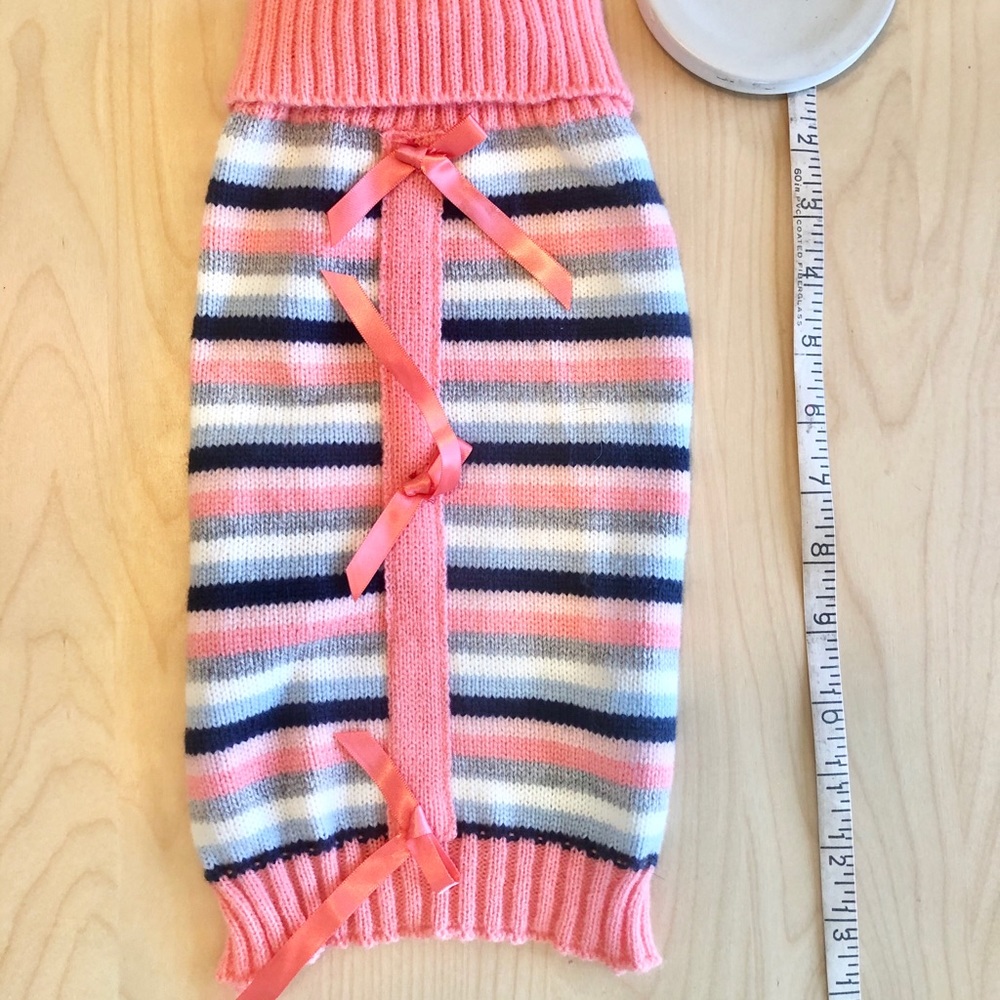 Super Cute Stripe Small dog sweater